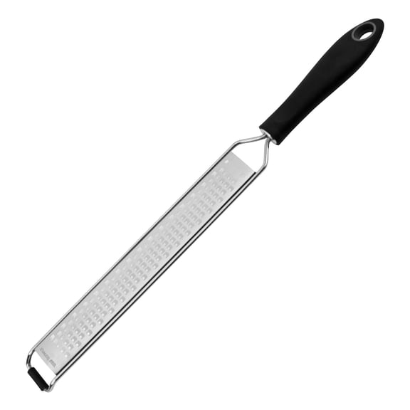 THLKIF Grater with Handle,Kitchen Tool for Zesting Citrus Fruits & Finely Grating Cheese,Garlic,Ginger,Coconut,Nutmeg, Wasabi,Chocolate Etc, Stainless Steel 40cm
