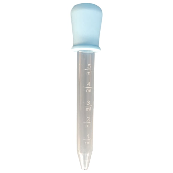 THLKIF Liquid Droppers for Baking Silicone and Plastic Pipettes with Bulb Tip 5 Ml Eye Dropper for Candy Molds,Liquid Feeding Graduated Pipette Home Supply