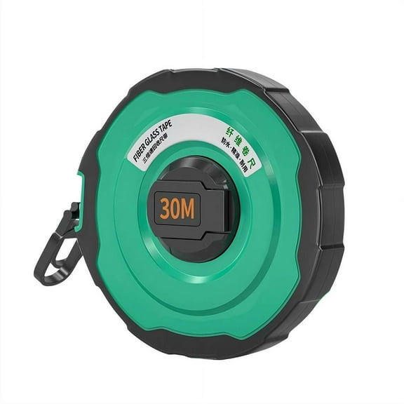 THLKIF Measuring Tape Measure,Easy to Read Decimal Retractable Dual Side Ruler with Metric and Inches,For Surveyors,Engineers and Electricians,With Magnetic Tip and Rubber Protective Casing ﻿