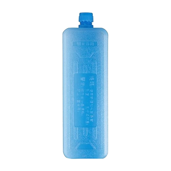THLKIF Reusable Ice Box for Cooler & Cold Fan, Injection‑Type Ice Plate for Fresh‑Keeping & Transportation, Portable Ice Container with Internal Ice‑Water Filling Design