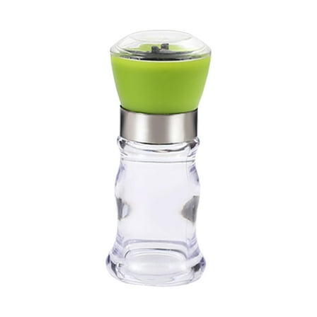 THLKIF Salt and Pepper Grinder, Stainless Steel Refillable and Adjustable Manual Pepper Mill, Professional Grinder for Pepper, Salt, and Spices, Fits in Home, Kitchen