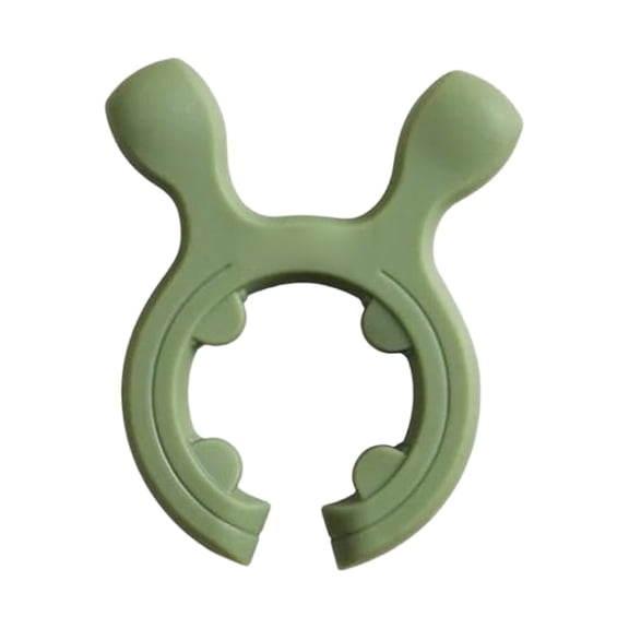 THLKIF Silicone Pot Clip Spoon Rest - Adjustable Utensil Holder with Drip-Free Design for Spoons, Spatulas, Non-Slip Clip for Pots, Pans, Stove Organizer