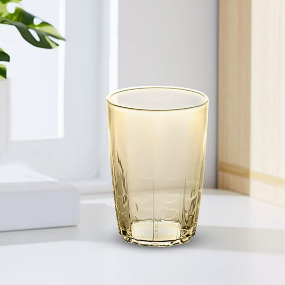 THLKIF Stackable PC Plastic Cups, 14oz Heat-Resistant Tumblers for Tea and Coffee, Reusable Drinkware for Restaurants, Home Kitchens, and Daily Beverage Use, Durable Design