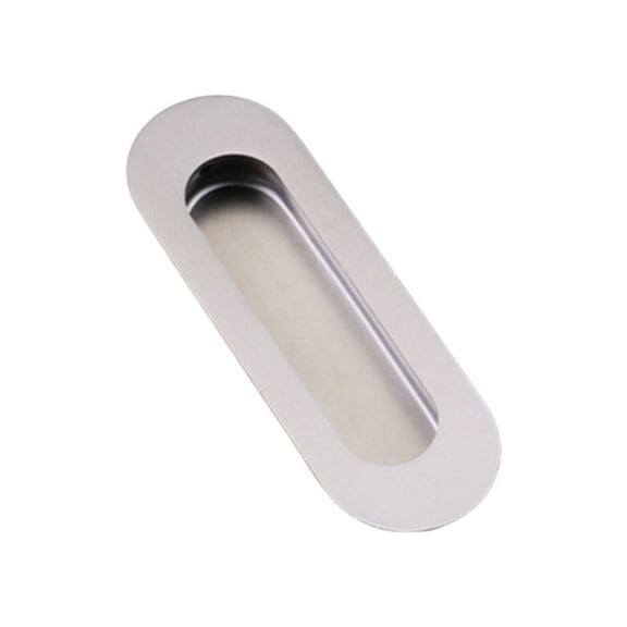THLKIF Stainless Steel Side Hole Embedded Sliding Door Handle, Hidden Finger Pull with Concealed Screws, Invisible Hardware for Drawer Cabinet and Wardrobe, Available in 5 Colors ﻿