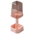 thumbnail image 1 of THLKIF Toothbrush Holder with Cup/Cover, 3 Slots Toothpaste Holder Stand for Bathroom Countertop Plastic Storage Organizer for Toothbrushes, Electric Toothbrushes, 1 of 9