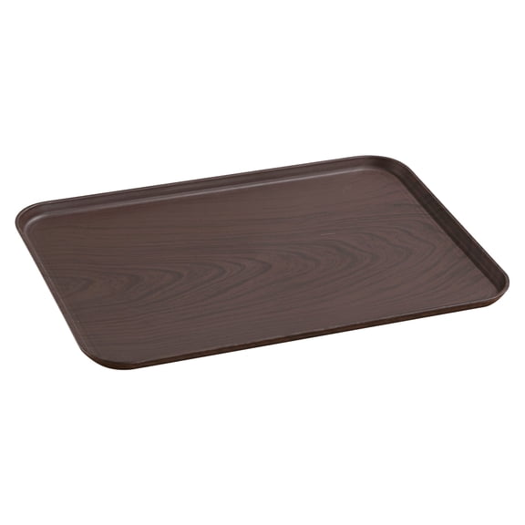 THLKIF Walnut Wooden Rectangle Tray, Bathroom Tray Platter Solid Wood Decorative Serving Trays Plate for Cookie, Bread, Cheese, Coffee,Snack Tray Hotel Restaurant Tea Cup Storage Tray