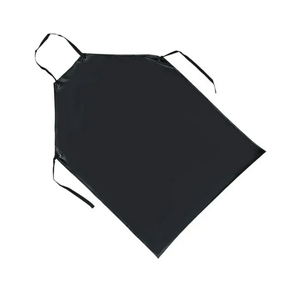 THLKIF Waterproof Rubber Vinyl Apron, Chef Aprons for Men, Heavy Duty Chemical Work Apron, Extra Long Grilling Aprons with Adjustable Bib Apron for Dishwashing Lab Butcher Cooking Kitchen