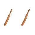 THLKIF Wooden Skinny Spurtle, Bread Mixing Stirring Stick Spatula for ...