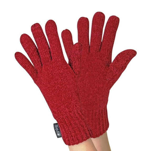 THMO - Womens Outdoor Thermal Winter Chenille 3M Thinsulate Gloves