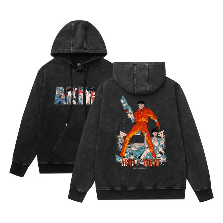 THNCLZX Akira Anime Kaneda Shotaor Cosplay Hoodie Long