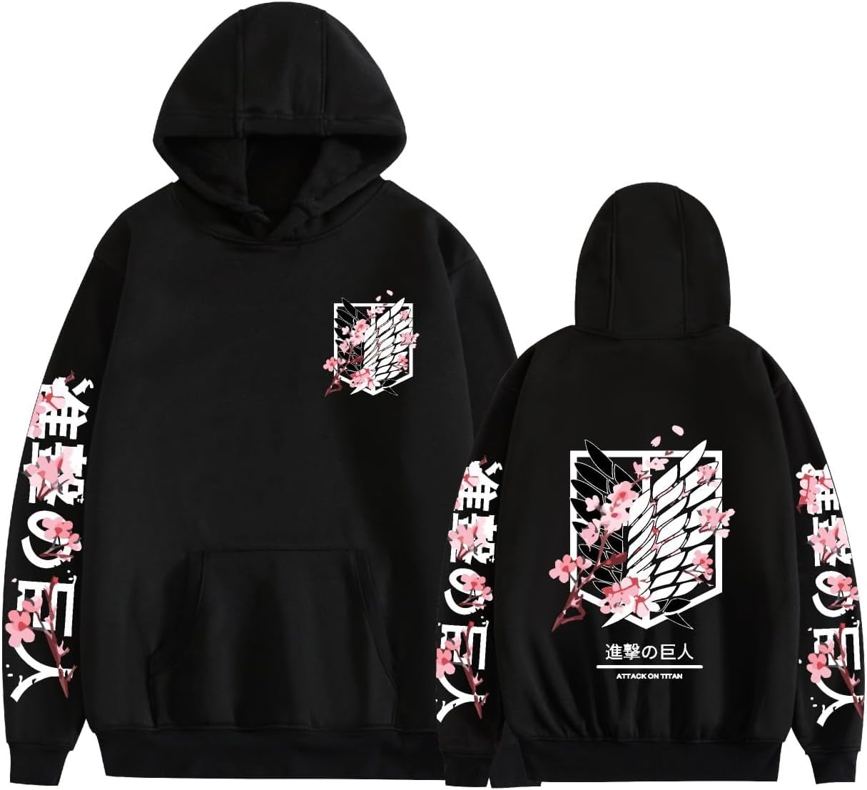 Attack on titan survey corps hoodie hotsell