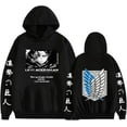 thumbnail image 1 of THNCLZX Attack Titan Survey Corps Cosplay Eren Yeager Novel Comfort Hoodie Pullover High Street Sweatshirt Unisex, 1 of 4