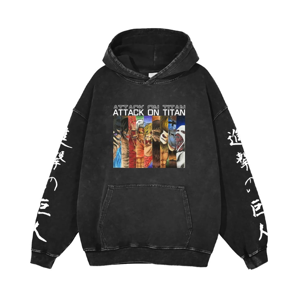 メリー THNCLZX Attack on Titan Hoodies, pullover sweatshirts, men's and