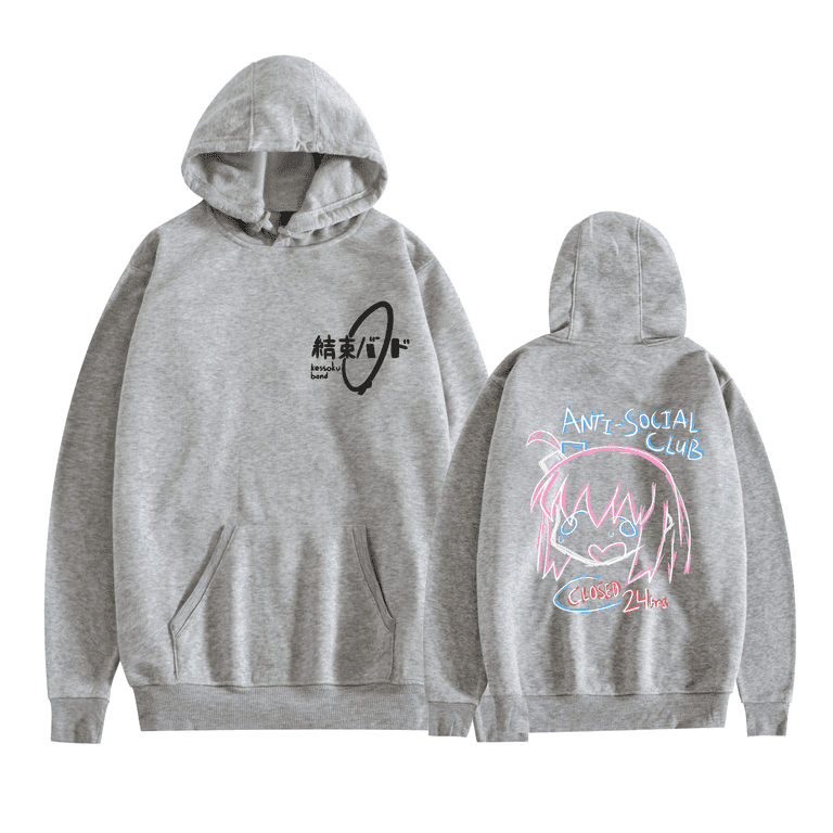 THNCLZX Bocchi The Rock Anime Hitori Gotoh Merch Hoodie