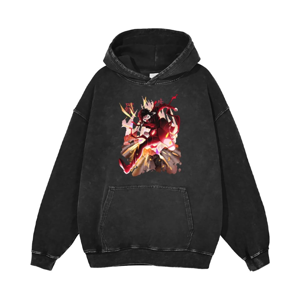 あつし THNCLZX Bungo Stray Dogs Hoodie Nakajima Atsushi Sweatshirts Retro