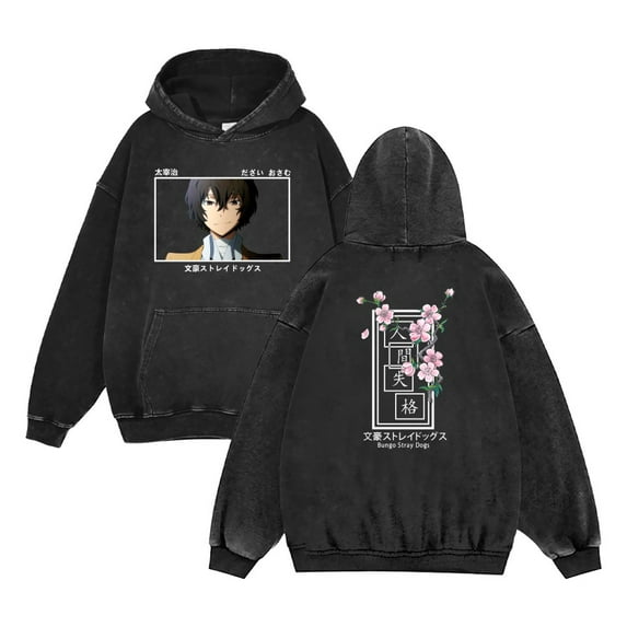 THNCLZX Bungo Stray Dogs Hoodie Nakajima Atsushi Sweatshirts Retro casual sweatshirt