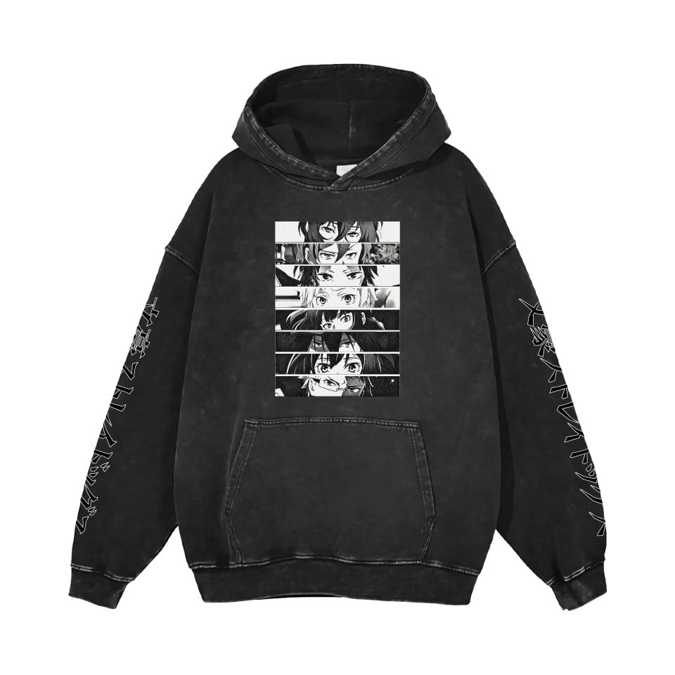 THNCLZX Bungo Stray Dogs Hoodie dazai osamu Sweatshirts Vintage