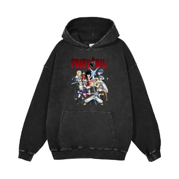 THNCLZX FAIRY TAIL hoodies vintage high street sweatshirts unisex clothing