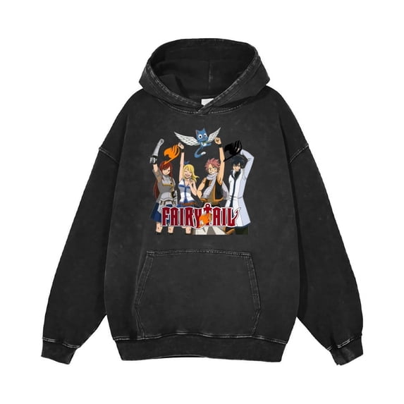 THNCLZX FAIRY TAIL hoodies vintage high street sweatshirts unisex clothing