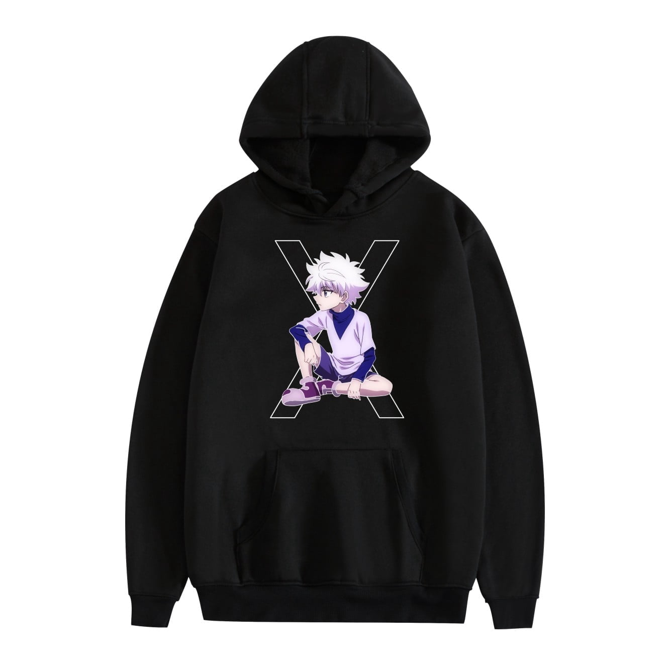 THNCLZX HUNTER×HUNTER Hisoka T-shirt vintage washed cottonKillua