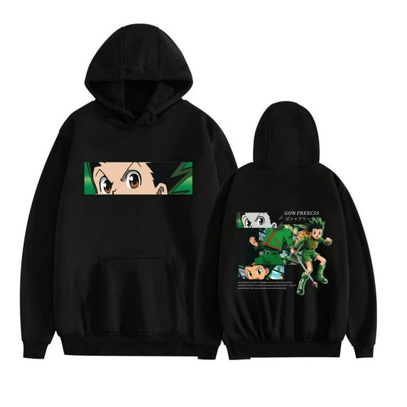 THNCLZX HUNTER×HUNTER Hisoka T-shirt vintage washed cottonKillua Zoldyck sweatshirt