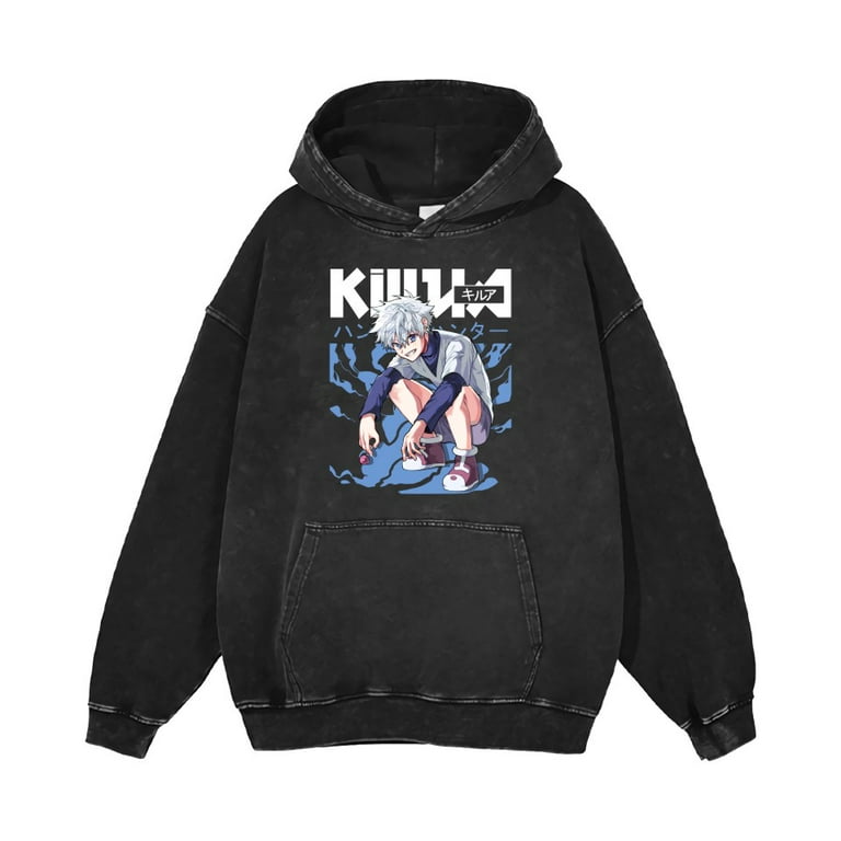 THNCLZX HUNTER×HUNTER Killua Zoldyck Hoodies, men's and women's