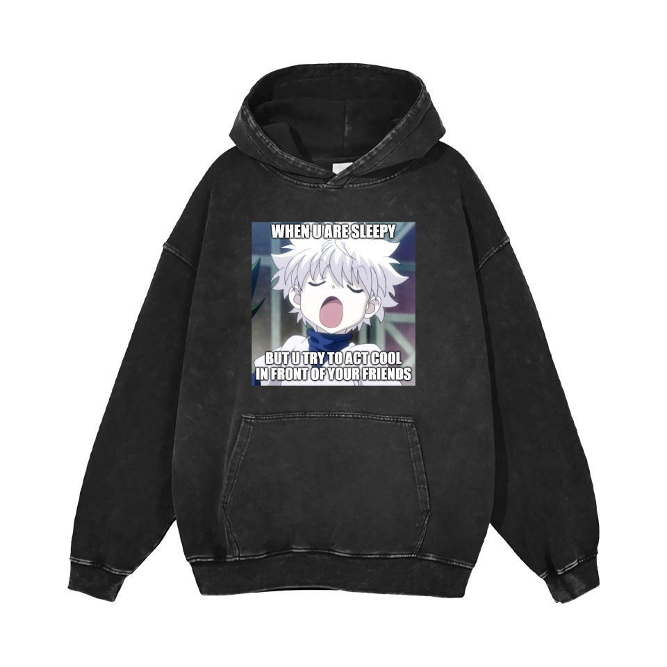 THNCLZX HUNTER×HUNTER Killua Zoldyck Hoodies, men's and women's