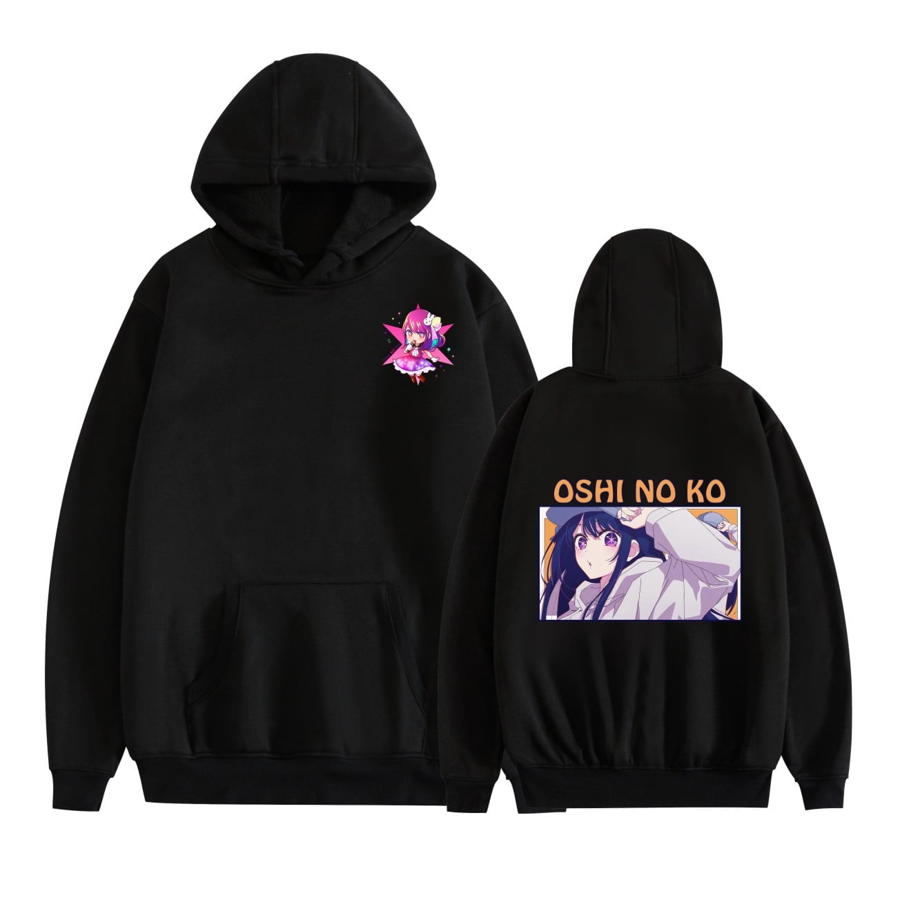 THNCLZX Kawaii Hoodie Anime Oshi No Ko Ai Hoshino Sweatshirt