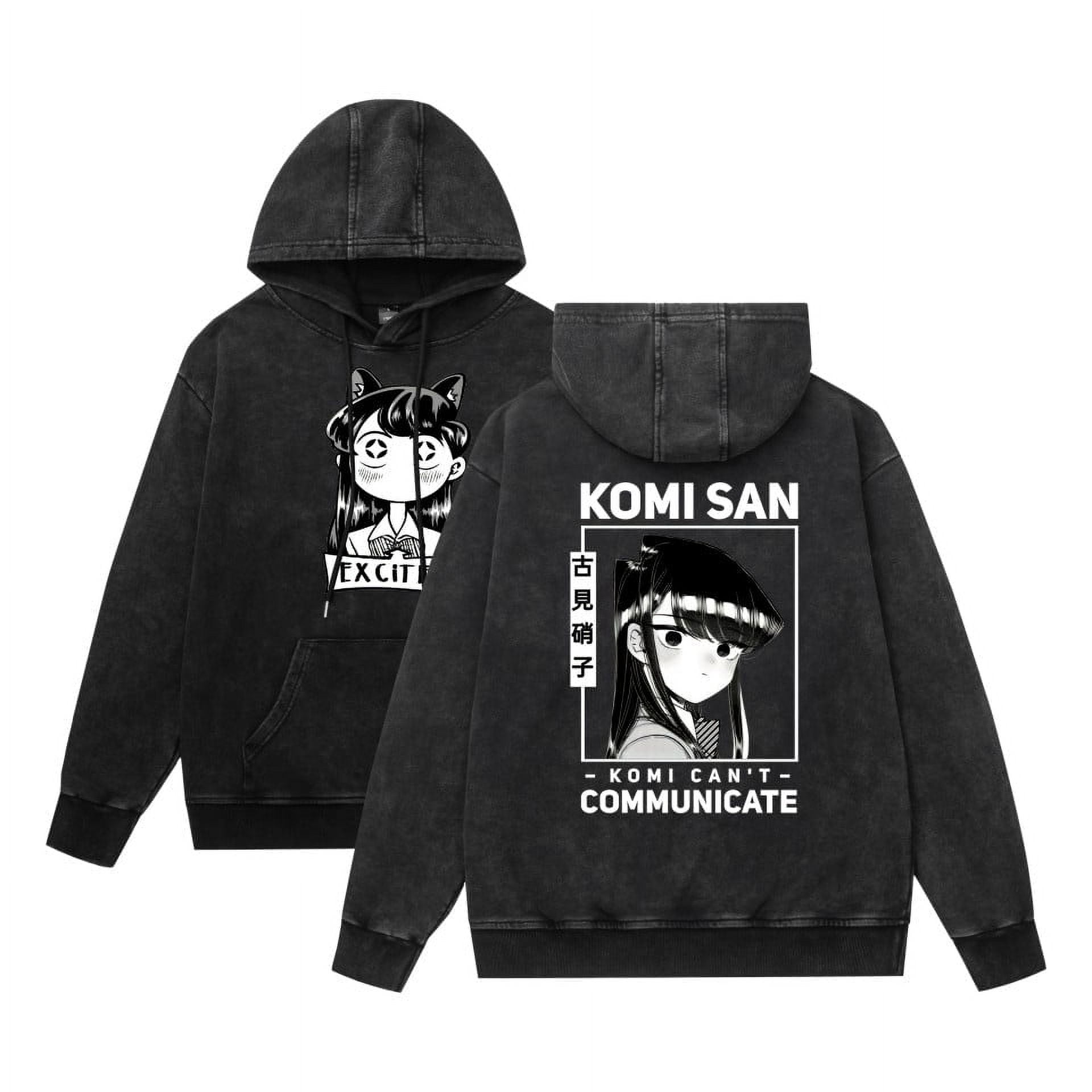 THNCLZX Komi Shoko Hoodie for Anime Komi Cant Communicate Hoodie
