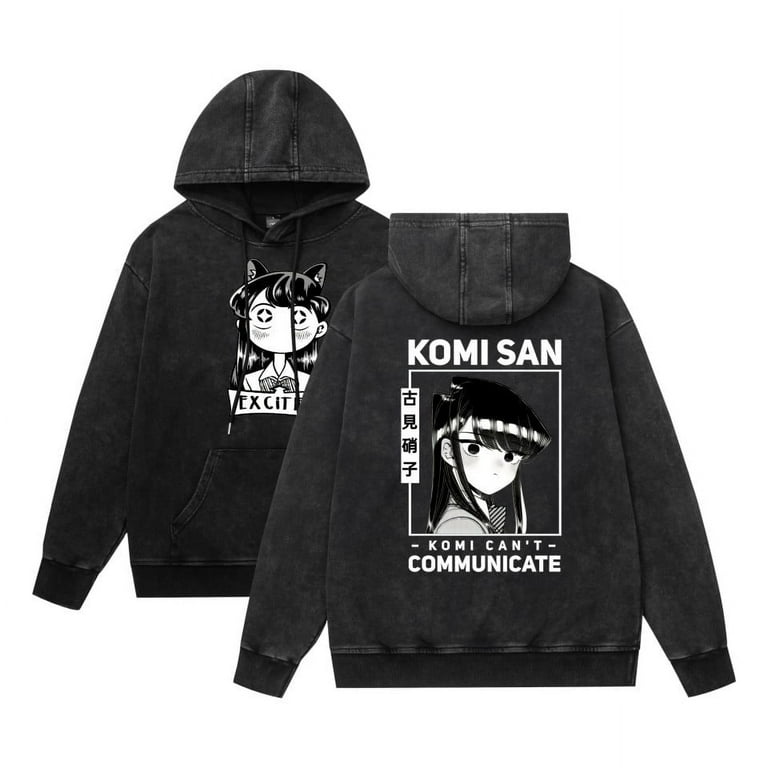 THNCLZX Komi Shoko Hoodie for Anime Komi Cant Communicate Hoodie