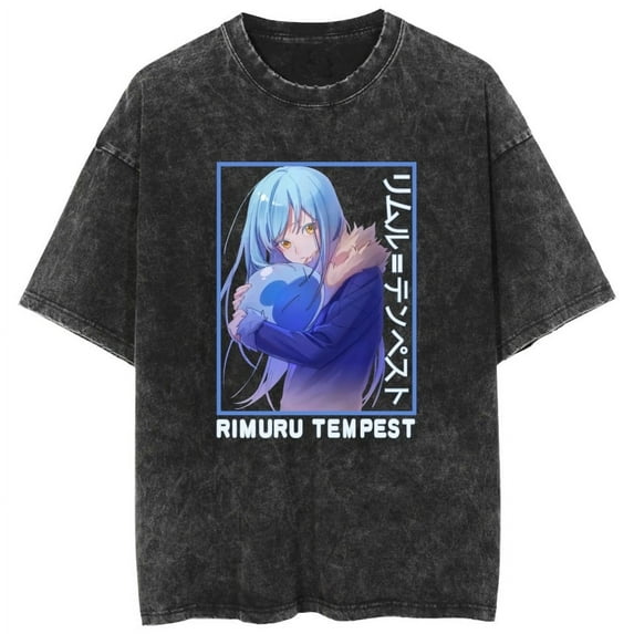 THNCLZX That Time I Got Reincarnated As A Slime Anime Cartoon Mens T-Shirt