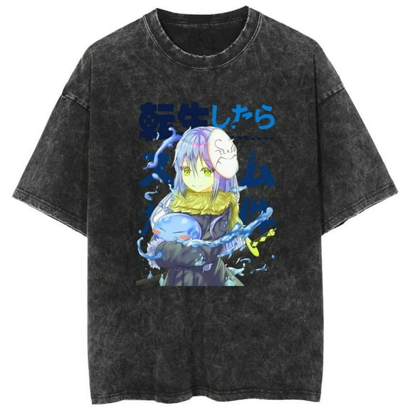 THNCLZX  That Time I Got Reincarnated As A Slime Anime Cartoon Mens T-Shirt