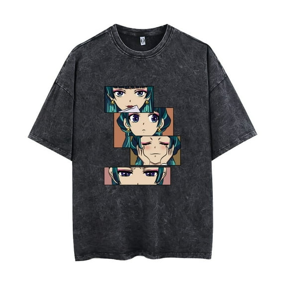 THNCLZX The Apothecary Shirt Diaries Anime Maomao Graphic Tees Merch Unisex Anime Graphic Print Short Sleeve T-Shirts