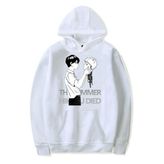 THNCLZX The Summer Hikaru Died merch anime hooded drawstring pocket sweatshirt men/women Pullovers