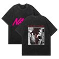 thumbnail image 1 of THNCLZX Washed vintage  NANA cotton T-shirt anime street hip-hop short-sleeved pattern summer unisex clothing, 1 of 9