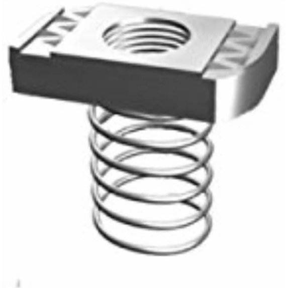 THOMAS & BETTS GIDDS-461511 Spring Nut 1/4" In. 5 Per Bag-461511, 1/4"