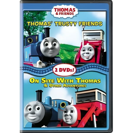 THOMAS & FRIENDS-THOMAS TRUSTY FRIENDS/ON SITE WITH THOMAS & OTHER ADV(DVD) (DVD)