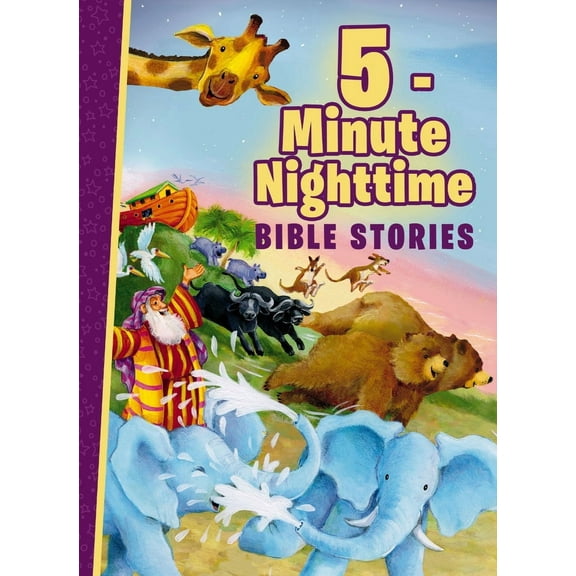 5-Minute Nighttime Bible Stories (Hardcover)