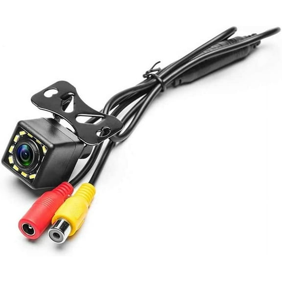 THONZER Vehicle Backup Camera Waterproof Car Rear View Camera 170° Wide Angle 12 LED Night Visions Backup Reversing Parking Cameras