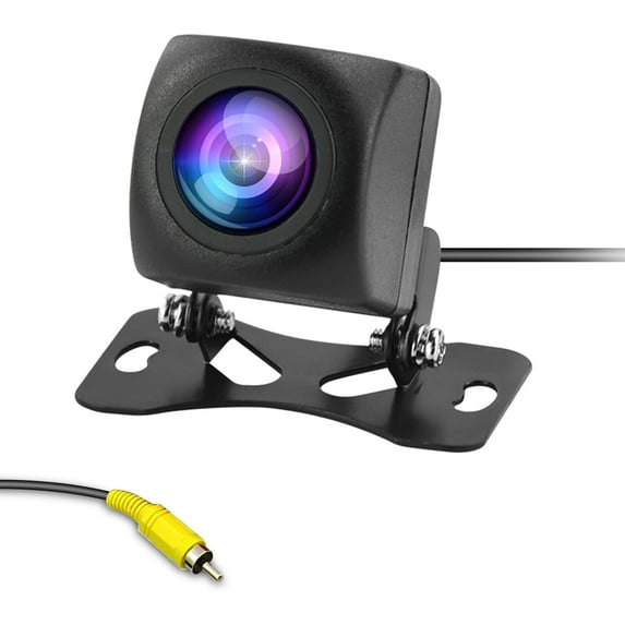 THONZER Vehicle Backup Camera Waterproof Car Rear View Camera 170° Wide Angle 12 LED Night Visions Backup Reversing Parking Cameras