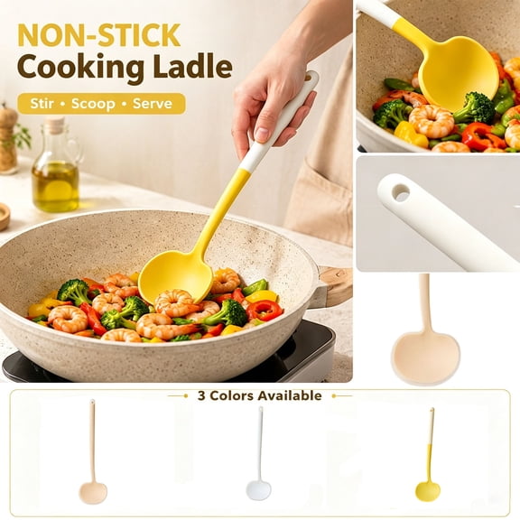 THOPBPRK 2-in-1 Silicone Spatula Turner for Nonstick Cookware, Heat Resistant Cooking Utensil, Kitchen Gadget for Valentines Day Gifts and Easter Kitchen Decor, A