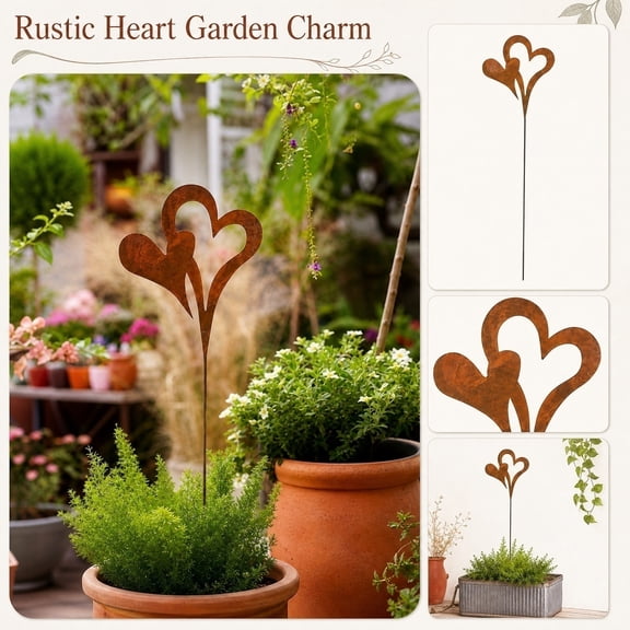 THOPBPRK Creative Garden Stake Lawn Ornament Decorative Yard Art Sign Outdoor Patio Flower Bed Decor Whimsical For Walkway Backyard Courtyard Planter , C