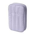 thumbnail image 1 of THOPBPRK Digital Cable Organizer Multi-functional Tech Pouch for Electronics Storage Portable Travel Case for Power-Banks Cords and Accessories for Travel Use, Purple, 1 of 5