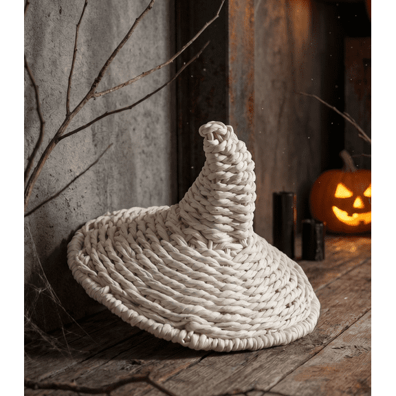 THOPBPRK Ghost Hat , 3.9x6.2 Inch White