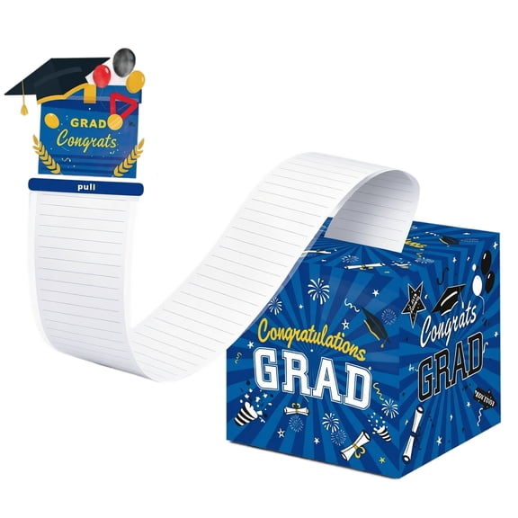 THOPBPRK Graduation Money Pull Box for Cash Gifts Congratulations Surprise Money Dispenser for Graduation Party Celebration Fun Cash Gift Box for High School College Grads, 1Pack B