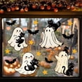 thumbnail image 1 of THOPBPRK Halloween Static Cling Window Decals, Spooky PVC Window Stickers for Living Room Bedroom Party Decorations, Easy Apply Reusable Holiday Glass Wall Decor, 1 of 6
