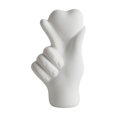 thumbnail image 1 of THOPBPRK Hand Holding Heart Statue Love Sculpture Modern Home Decor Creative Desktop Figurine for Living Room Bedroom Bookshelf Display Housewarming Wedding Anniversary Gift , White, 1 of 7