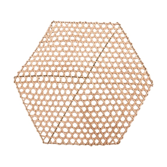 THOPBPRK Hexagonal Table Placemat Heat Resistant Dining Mat Non Slip Hot Pad Protective Tabletop Coaster Kitchen Dining Table Accessories For Holiday Family Feast Party , H