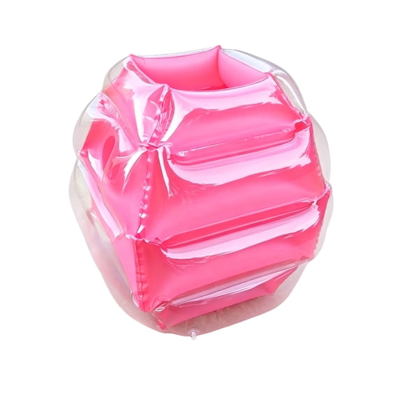 THOPBPRK Inflatable Bumper Ball for 24 inch Body Bubble Toy for Outdoor Play, Collision Bumper Games for Birthday Parties, Summer Yard Backyard Fun Gifts, 1Pack Red