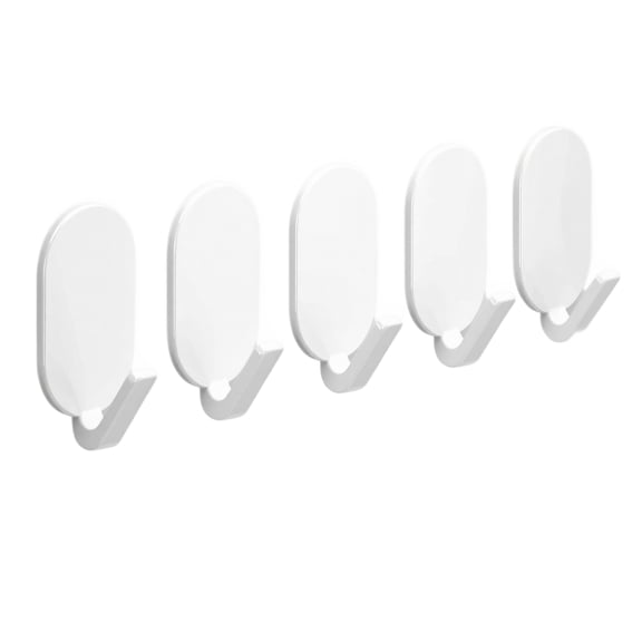 THOPBPRK Kitchen hook no punching spoon shovel sticky hook wall hanging, White